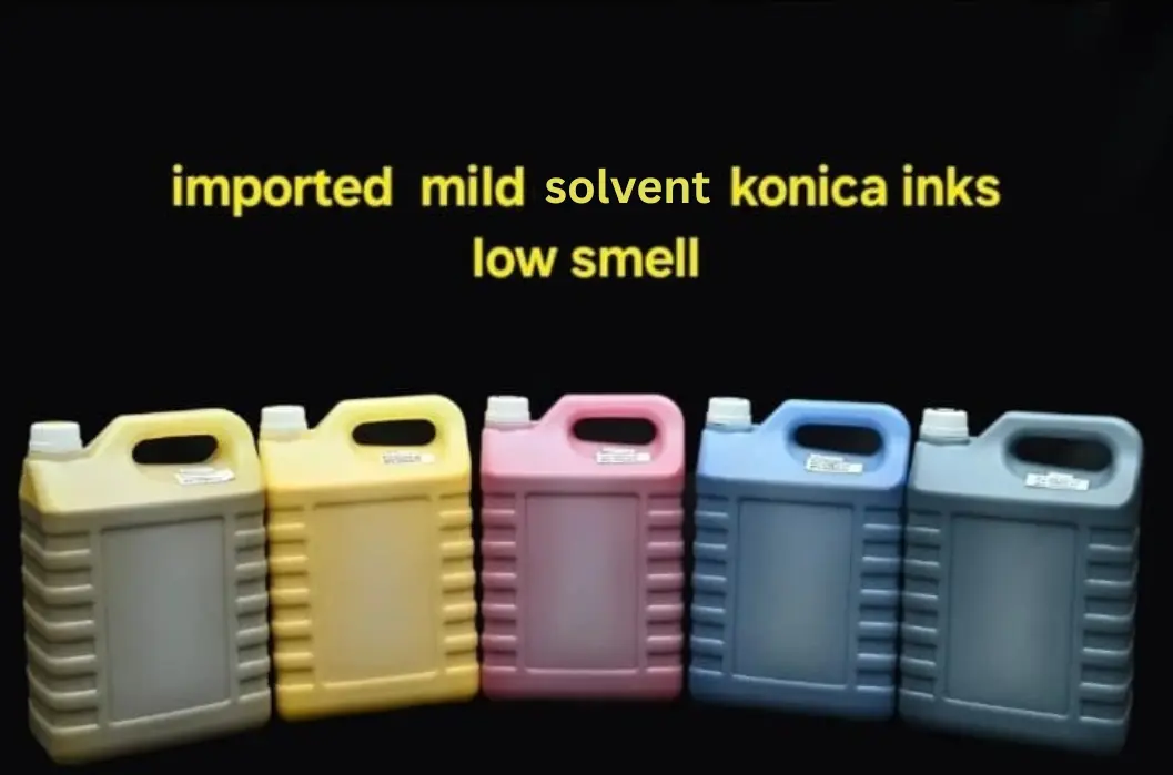 Imported Mild Solvent Konica Inks - Low Smell